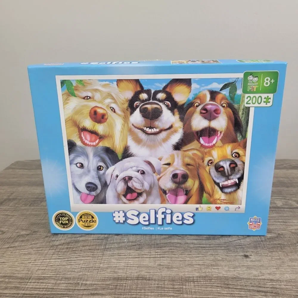 #Selfies Goofy‎ Grins 2018 200 Piece Jigsaw Puzzle